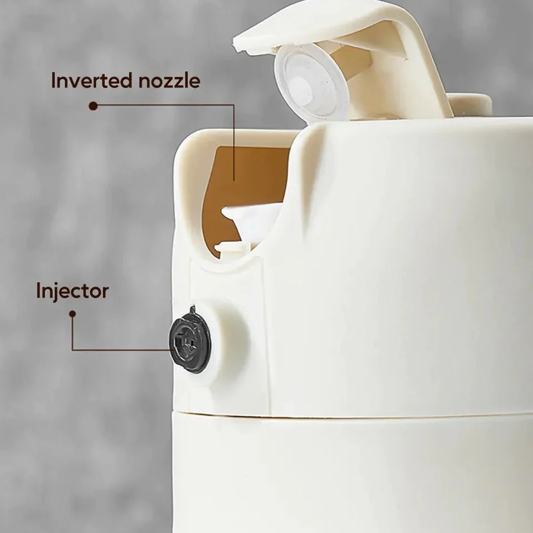 470ml Multi-Function Glass Oil Sprayer & Dispenser – Transparent Kitchen Bottle