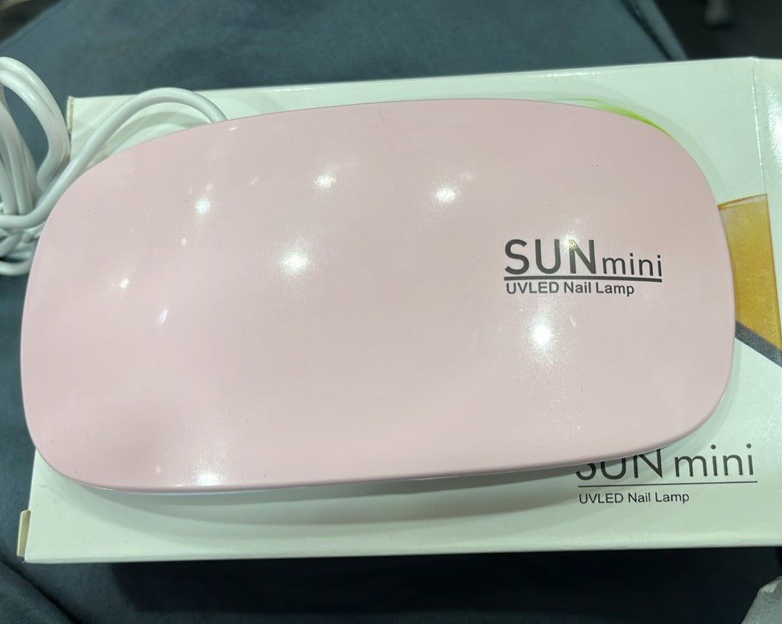 6W UV LED Nail Lamp with timer ⏱️